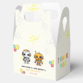 Schattigee Robots Jongens Samen Verjaardag Bedankdoosjes (Geopend)