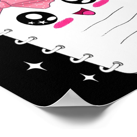 Schattigee Rock Papier Schaar Halloween Kostuums K Poster (Hoek)