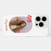 Schattigee rode boog foto Case-Mate iPhone case (Achterkant (horizontaal))