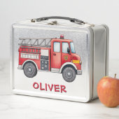 Schattigee rode brandweerwagen (In situ)