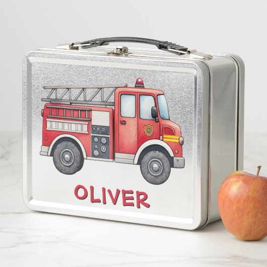 Schattigee rode brandweerwagen (In situ)