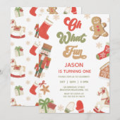 Schattigee rode groene jongens oh wat een leuke ve kaart (Voorkant / Achterkant)