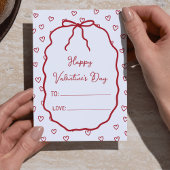 Schattigee Rode Harten & Boog Custom Valentijnsdag