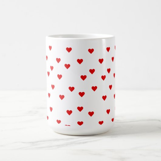 Schattigee rode harten Patroon Mok - Liefde & Roma (Center)
