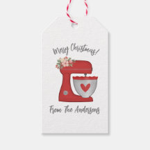 Schattigee Rode Kerst Bloemen Bakkerij Cake Mixer