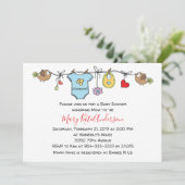 Schattigee rode kleding lijn genderneutraal BABY S Kaart (Staand voorkant)