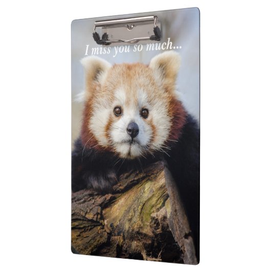 Schattigee rode panda mis je zo erg klembord (Links)