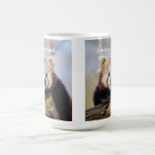 Schattigee rode panda mis je zo erg koffiemok (Center)