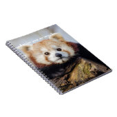 Schattigee rode panda mis je zo erg notitieboek (Rechterzijde)