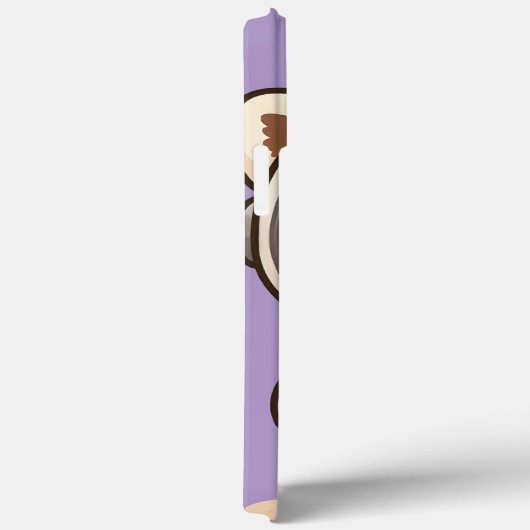 Schattigee rode panda - schattige dierlijke telefo Case-Mate iPhone case (Achterkant / Rechts)