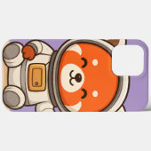 Schattigee rode panda - schattige dierlijke telefo Case-Mate iPhone case (Achterkant (horizontaal))
