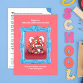 Schattigee rode panda | SEL Tool voor kinderen | E