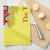 Schattigee rode pick-up truck theedoek (Quarter Fold)