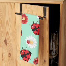 Schattigee rode polka dot lieveheersbeestje bloeme