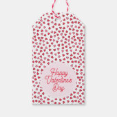 Schattigee Rode & Roze Harten Valentijnsdag Gift L Cadeaulabel (Voorkant)