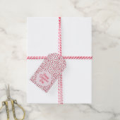 Schattigee Rode & Roze Harten Valentijnsdag Gift L Cadeaulabel (Met Touw)