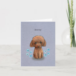 Schattigee rode Speelgoed poedel poedel excuses he Kaart