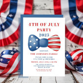 Schattigee rode, witte en blauwe boog 4 juli kaart