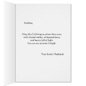 Schattigee romantische Eid Kaart - Jij en ik - Mos (Binnen (Rechts))