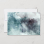 Schattigee Romantische Pinguïn Pinguïn RSVP Kaartje (Achterkant)