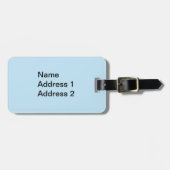 Schattigee roodachtige bruine eekhoorn stash van n bagagelabel (Voorkant horizontaal)