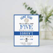 Schattigee Rookie Baseball Budget Boy Verjaardag U (Staand voorkant)