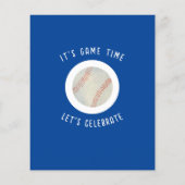 Schattigee Rookie Baseball Budget Boy Verjaardag U (Achterkant)