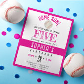 Schattigee Rookie Baseball Budget Girl Verjaardag