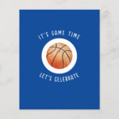 Schattigee Rookie Basketbal Budget Boy 2e verjaard (Achterkant)