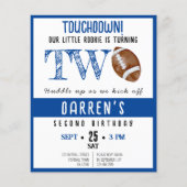 Schattigee Rookie Football Budget Boy 2e Verjaarda (Voorkant)