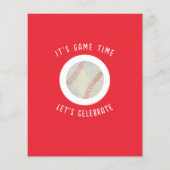 Schattigee Rookie Honkbal Budget 2e Verjaardag Uit (Achterkant)