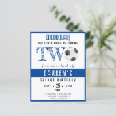 Schattigee Rookie Voetbal Budget 2e Verjaardagsuit (Staand voorkant)