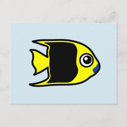 Schattigee rotsschoonheid briefkaart (Voorkant)