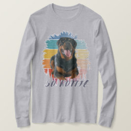 Schattigee  Rottie Rottweiler Dog Animal Pet Love T-shirt