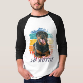 Schattigee  Rottie Rottweiler Dog Animal Pet Love T-shirt