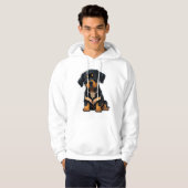 Schattigee Rottweiler - Cadeaus voor Rottweiler Ho Hoodie (Voorkant volledig)