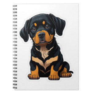 Schattigee Rottweiler - Cadeaus voor Rottweiler Ho Notitieboek