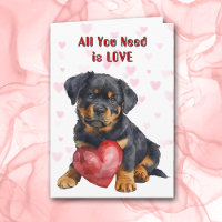 Schattigee Rottweiler Puppy Dog Alles wat je nodig