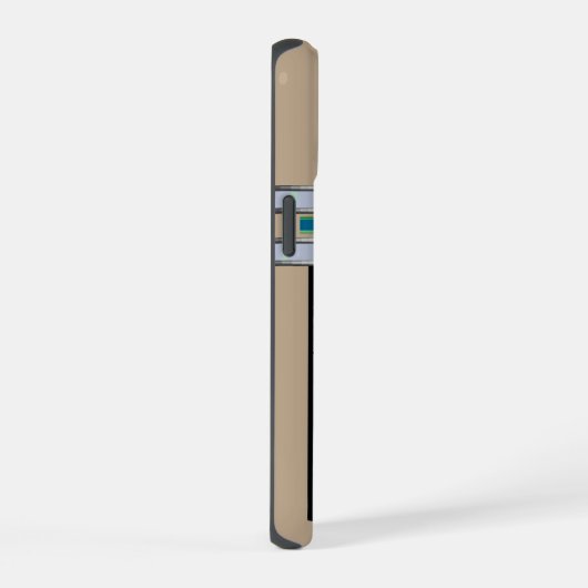 Schattigee Rough Collies Dog Art iPhone 15 Case (Rechterkant)