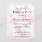 Schattigee roze aardbeienpanda kaart (Voorkant)