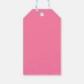 Schattigee Roze Ballon Verjaardag Cadeau Labels Cadeaulabel (Achterkant)