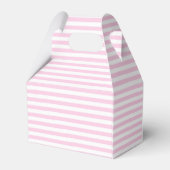 Schattigee roze ballonnen Baby shower Favor Box Bedankdoosjes (Achterkant)