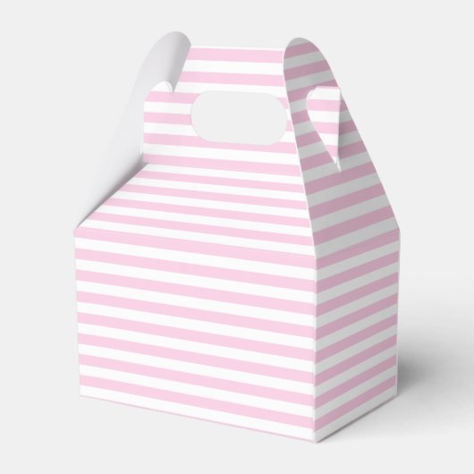 Schattigee roze ballonnen Baby shower Favor Box Bedankdoosjes (Achterkant)
