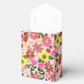 Schattigee Roze Bloemen Meisje Baby shower Party D Bedankdoosjes (Geopend)