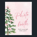 Schattigee Roze Bogen Kerstboom Foto Booth Sign Poster<br><div class="desc">Schattigee Roze Bogen Kerstboom Foto Booth Sign 🎀🎄 Maak uw baby shower onvergetelijk met deze schattige foto booth teken! Met zoete roze strikken, een feestelijke kerstboom en een zachte besneeuwde roze achtergrond, moedigt het gasten aan om een pose aan te nemen en speciale herinneringen vast te leggen. 💕 Perfect voor...</div>
