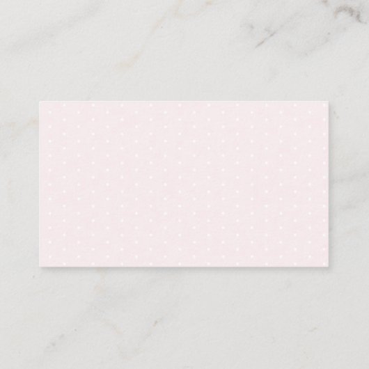 Schattigee Roze Bow Book Request Baby shower Informatiekaartje (Achterkant)