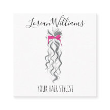 Schattigee Roze Bow Grijs en Witte Braider Hair St