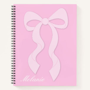 Schattigee Roze Bow Notitieboek