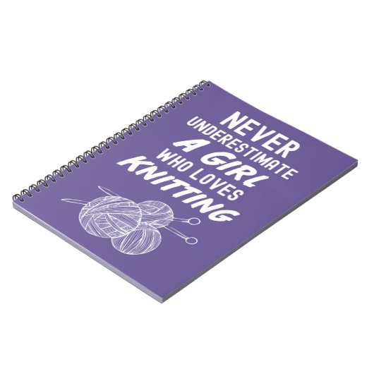 Schattigee roze breigeschenken voor kinderen notitieboek (Linkerzijde)