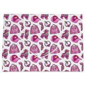 Schattigee roze cool meisje dingen groot cadeauzakje (Voorkant)